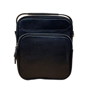 کیف دوشی و دستی چرم طبیعی پرسیس مدل 181 فلوتر
