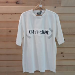 تیشرت لانگ CREYHOUND سفید شیری